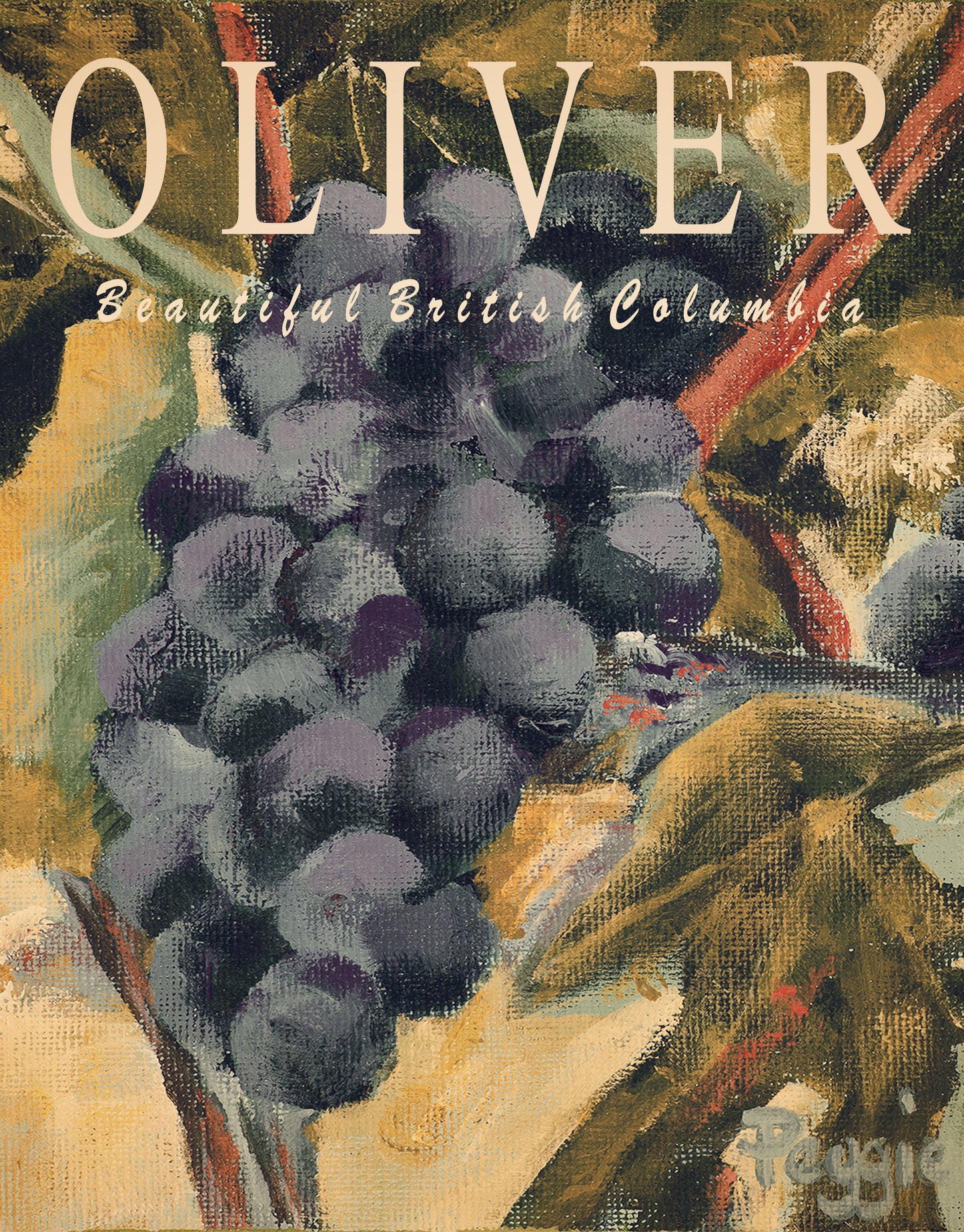Poster - Splendid grapes Vintage