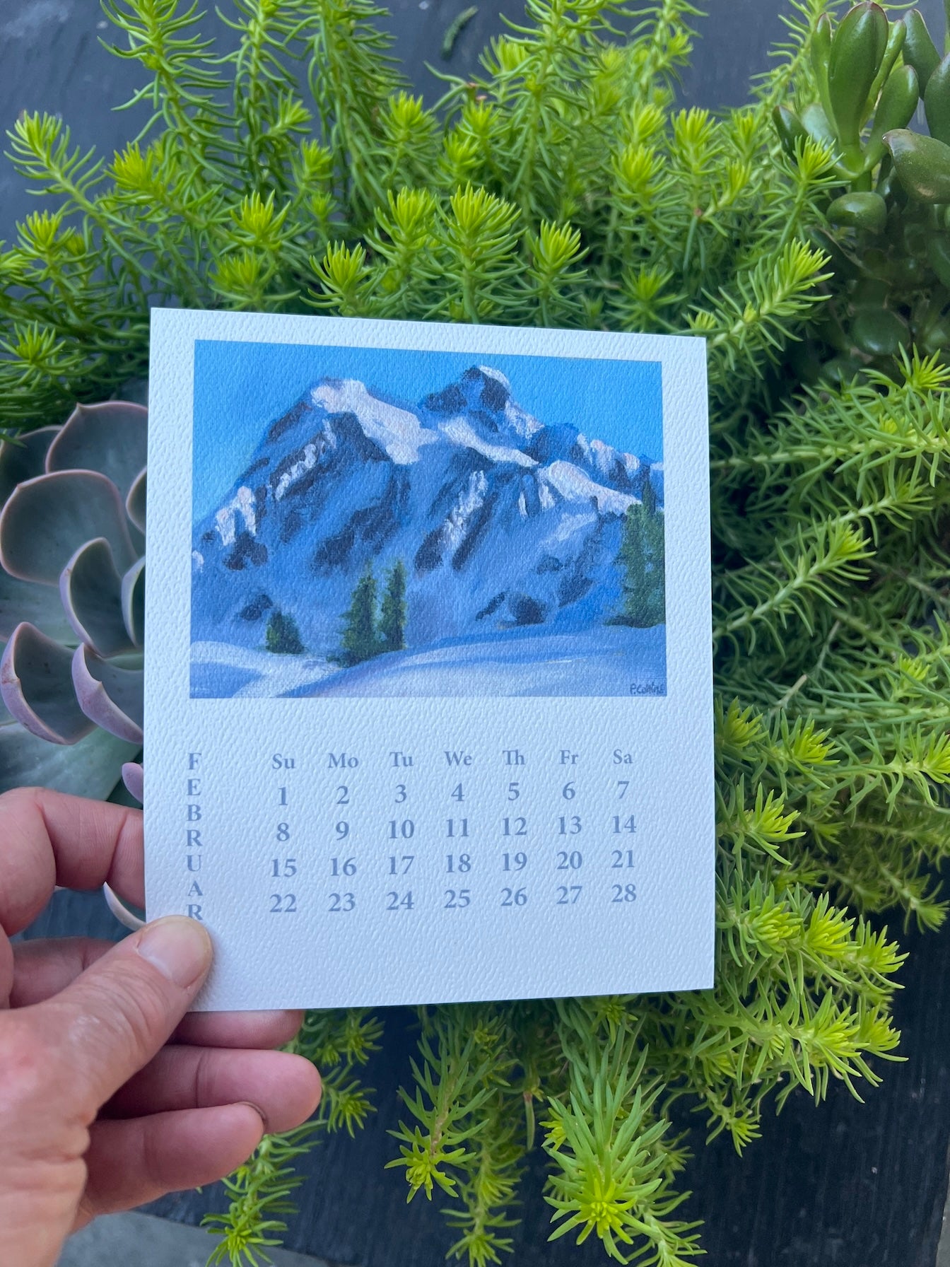 Desk calendar 2026