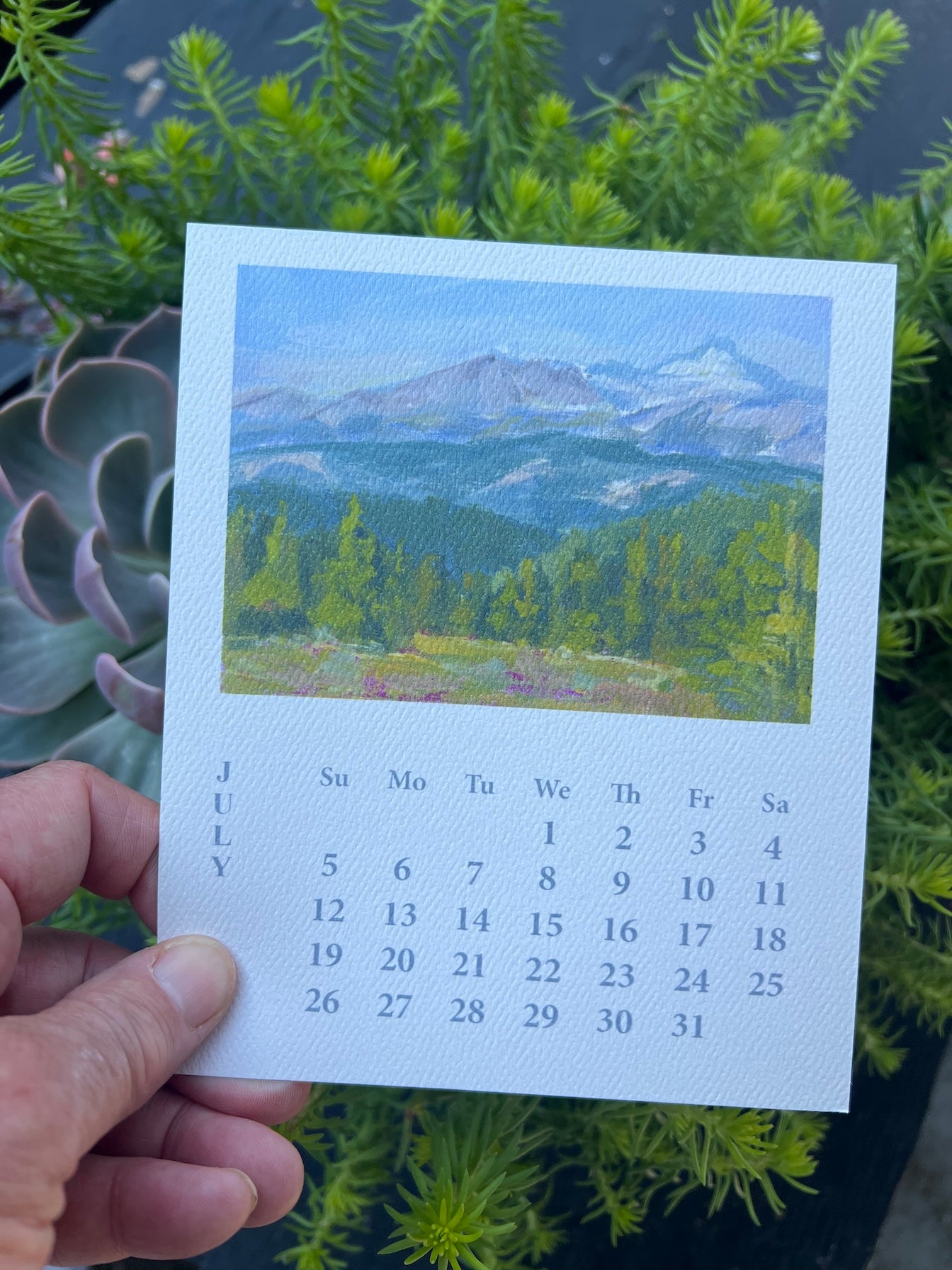 Desk calendar 2026