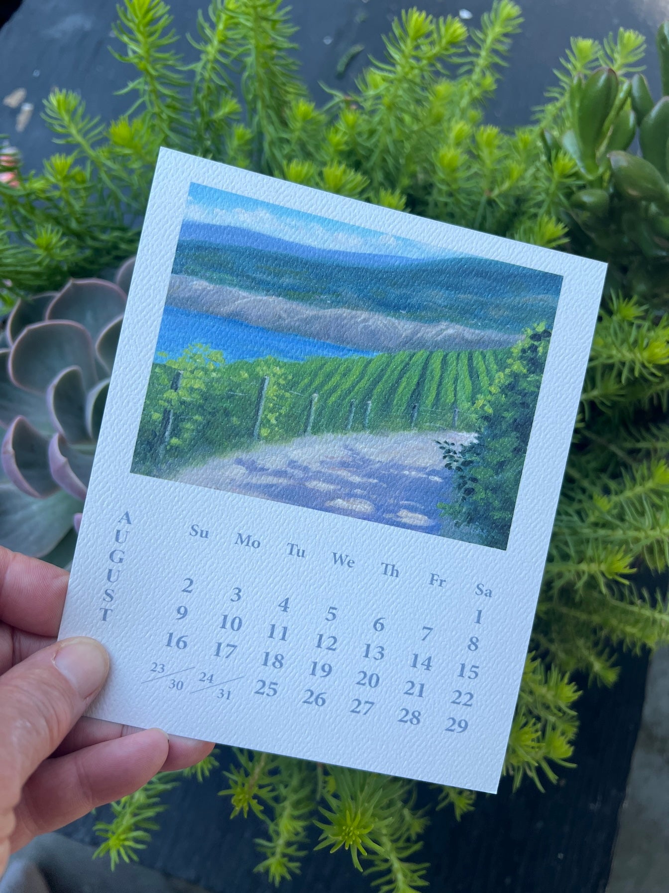 Desk calendar 2026