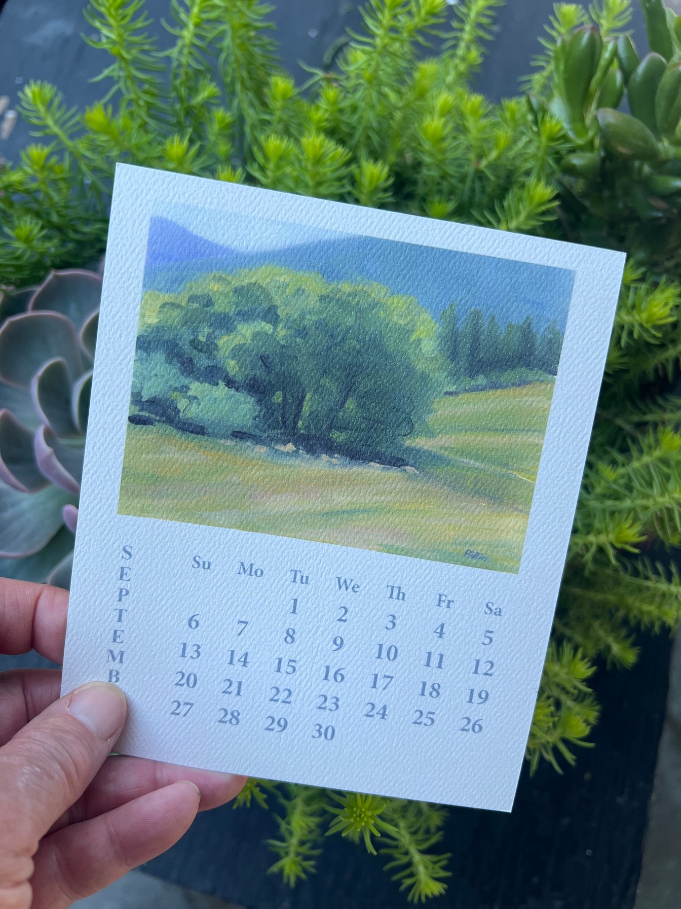 Desk calendar 2026