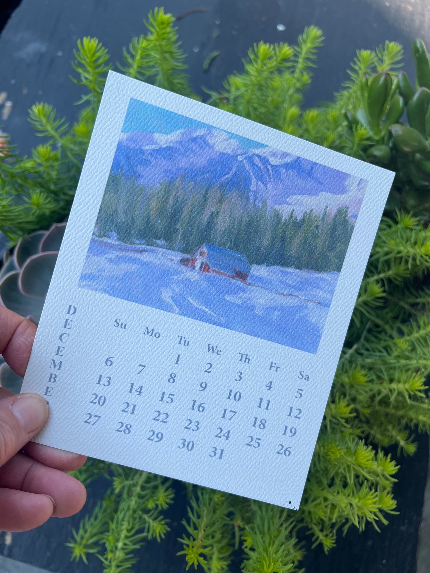 Desk calendar 2026