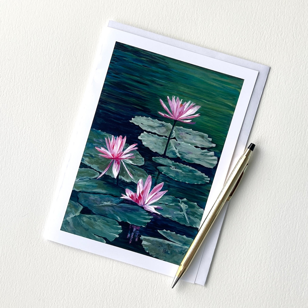 Card - Lilies of Hanoi