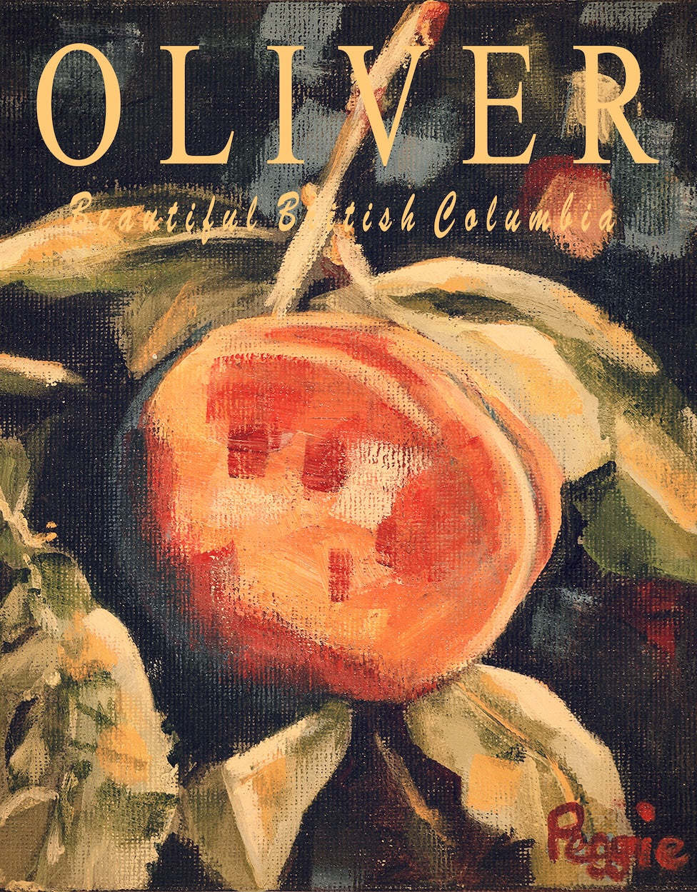 Poster - Luscious Peach Vintage