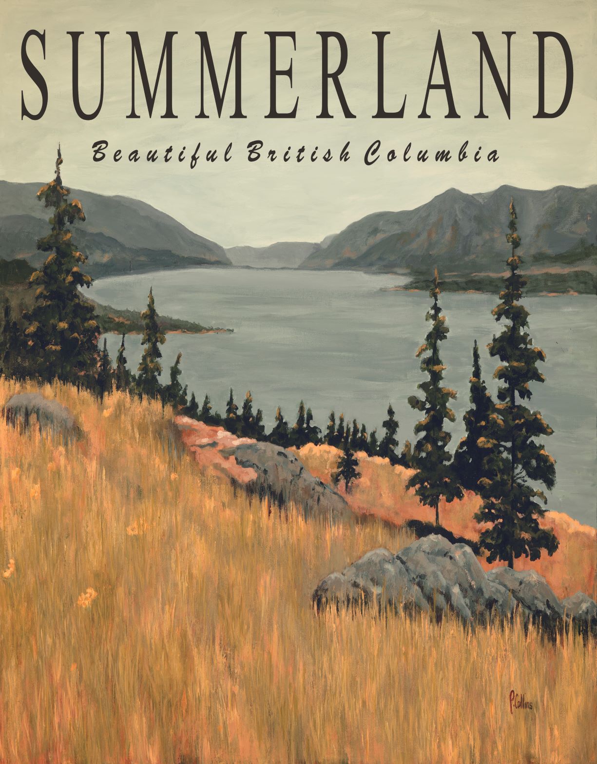 Poster - Okanagan Spring Vintage