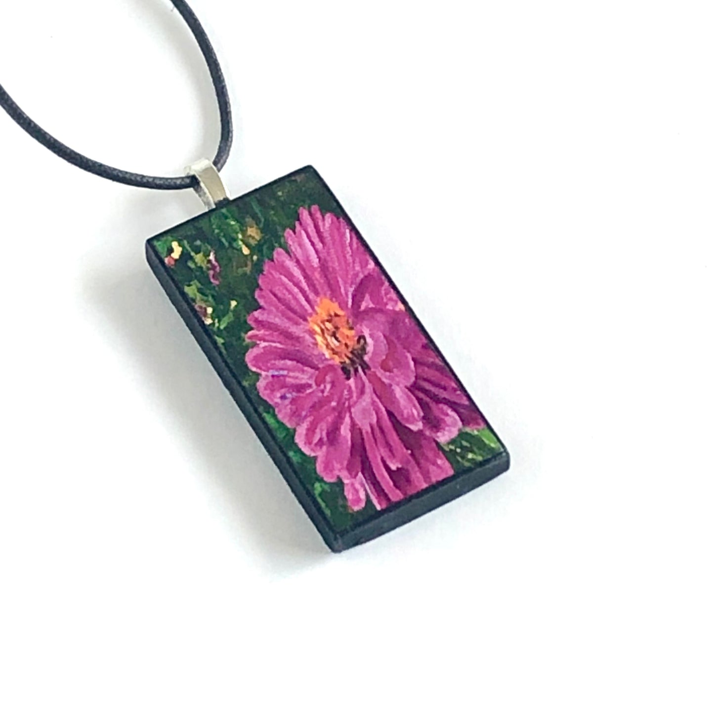 Pendant - Pink ZInnia