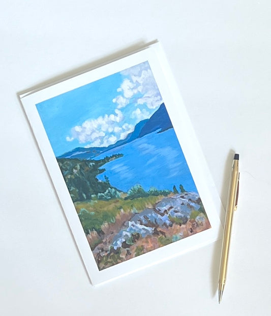 Card - Naramata cliffs