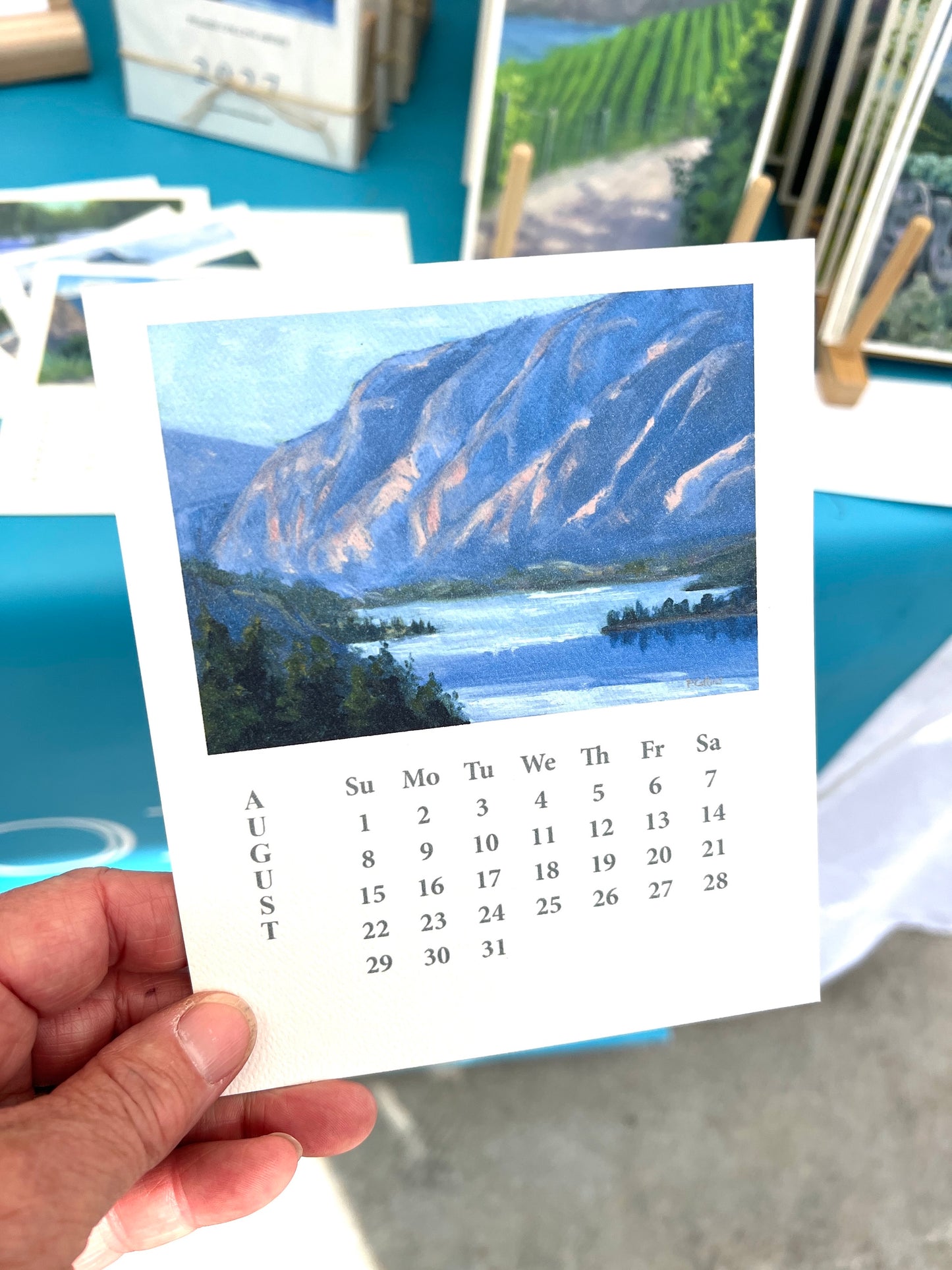 Desk calendar 2026