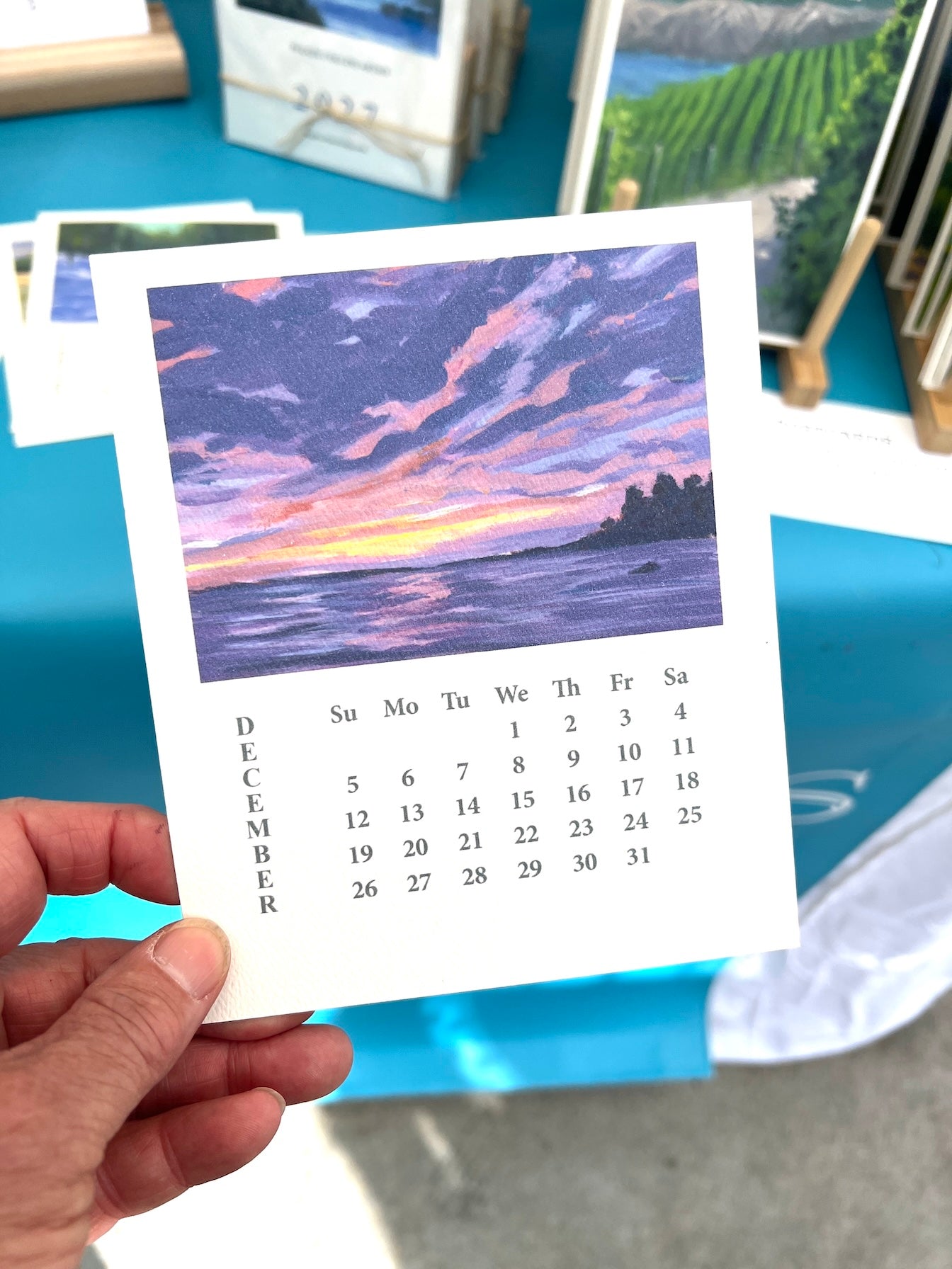 Desk calendar 2026