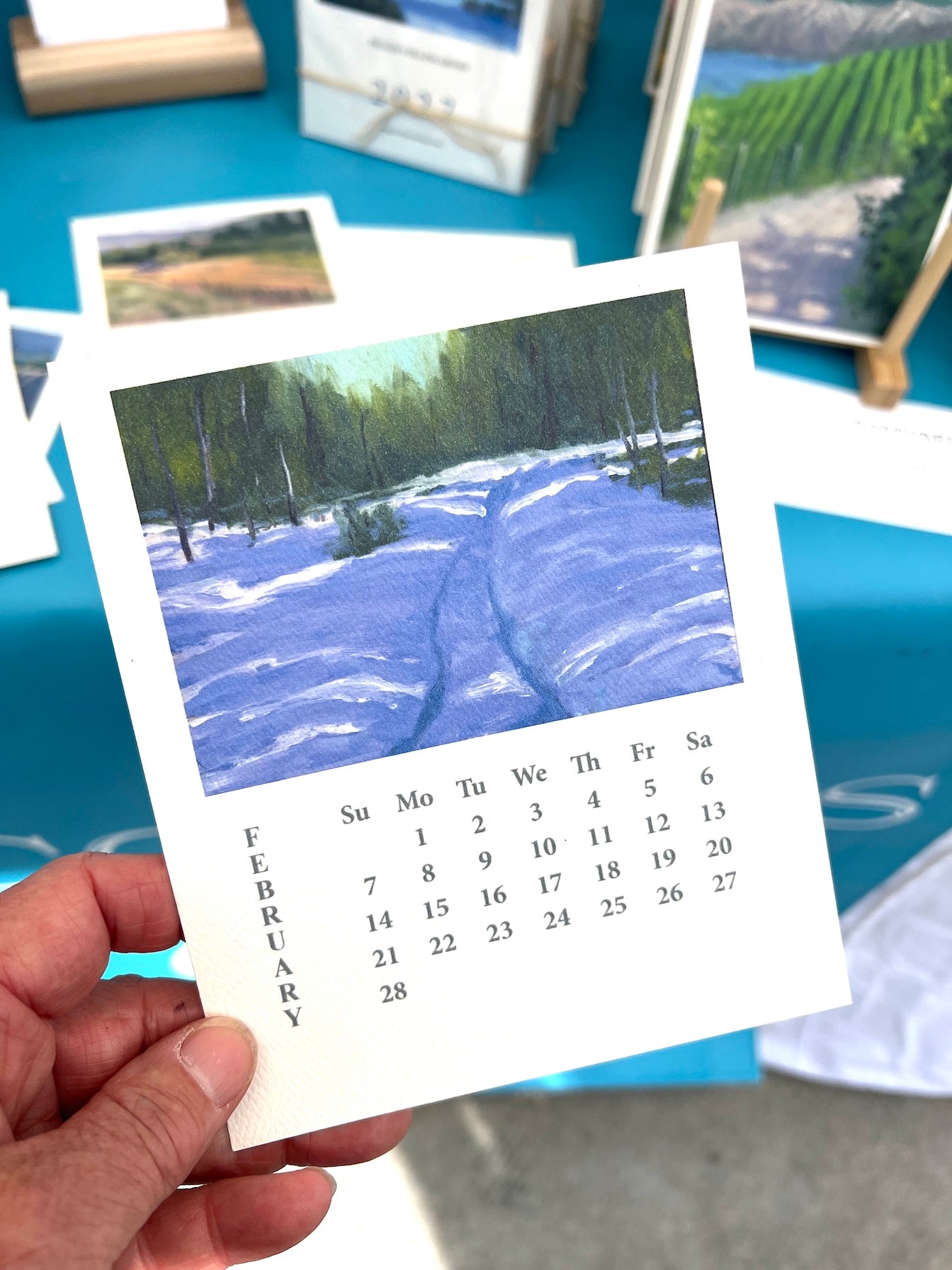 Desk calendar 2026