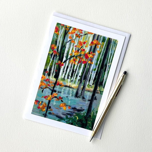 Card - Magical forest