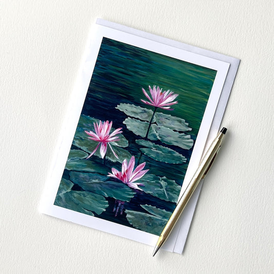 Card - Lilies of Hanoi