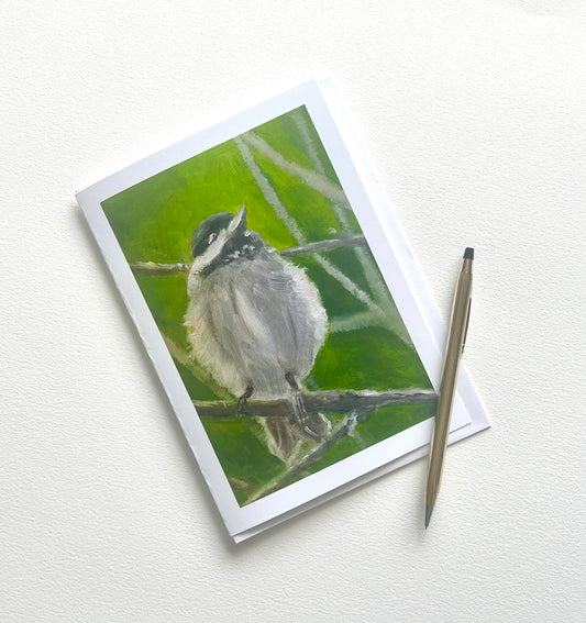 Card - Chickadee