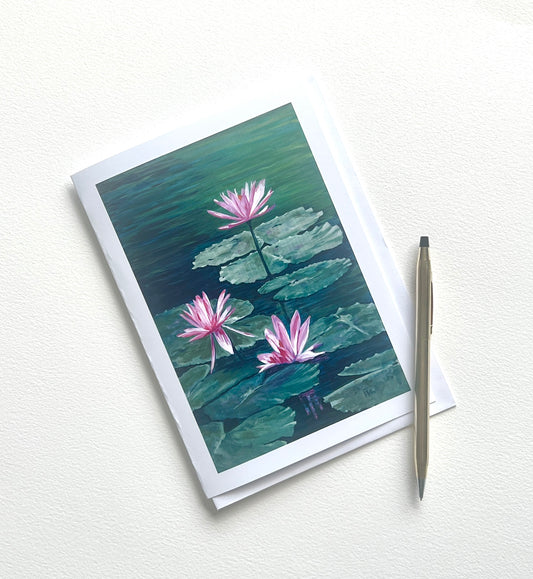 Card - Lilies of Hanoi