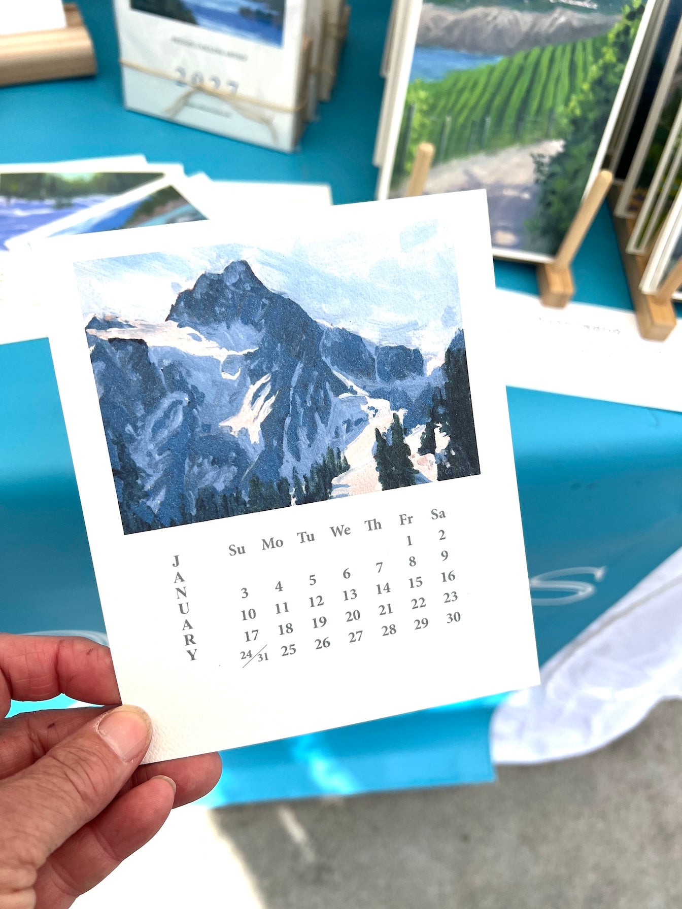 Desk calendar 2026