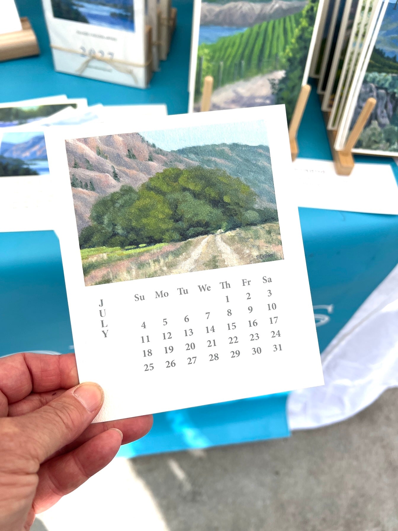 Desk calendar 2026
