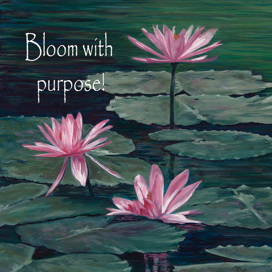 Magnet/Sticker- Lilies of Hanoi