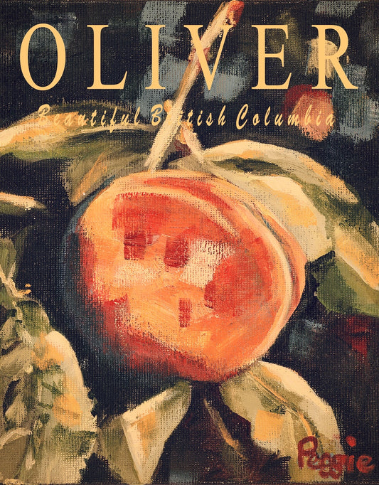 Poster - Luscious Peach Vintage