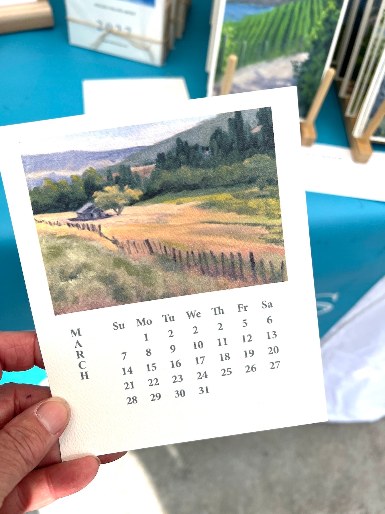 Desk calendar 2026