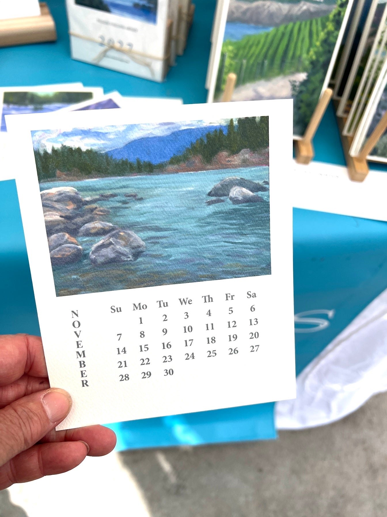 Desk calendar 2026
