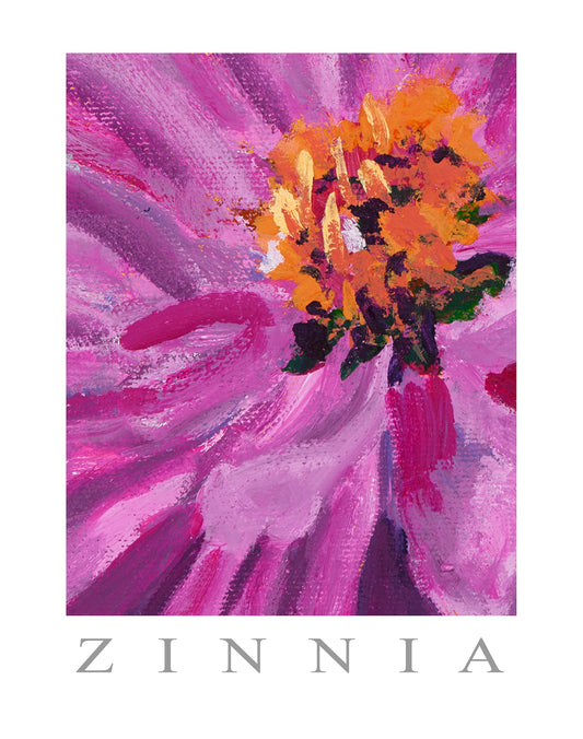Poster - Zinnia