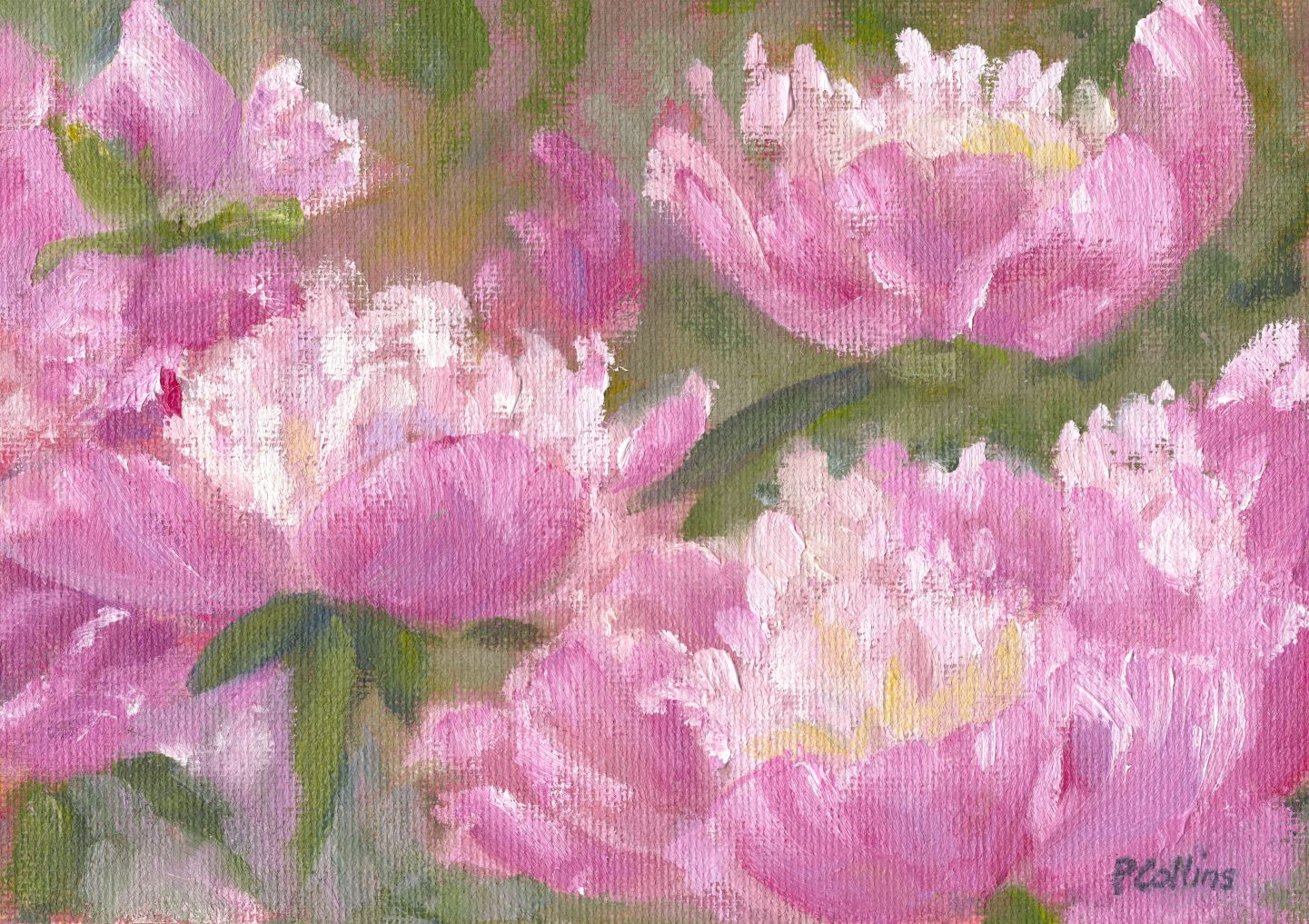 Quick Study - Peonies for mom